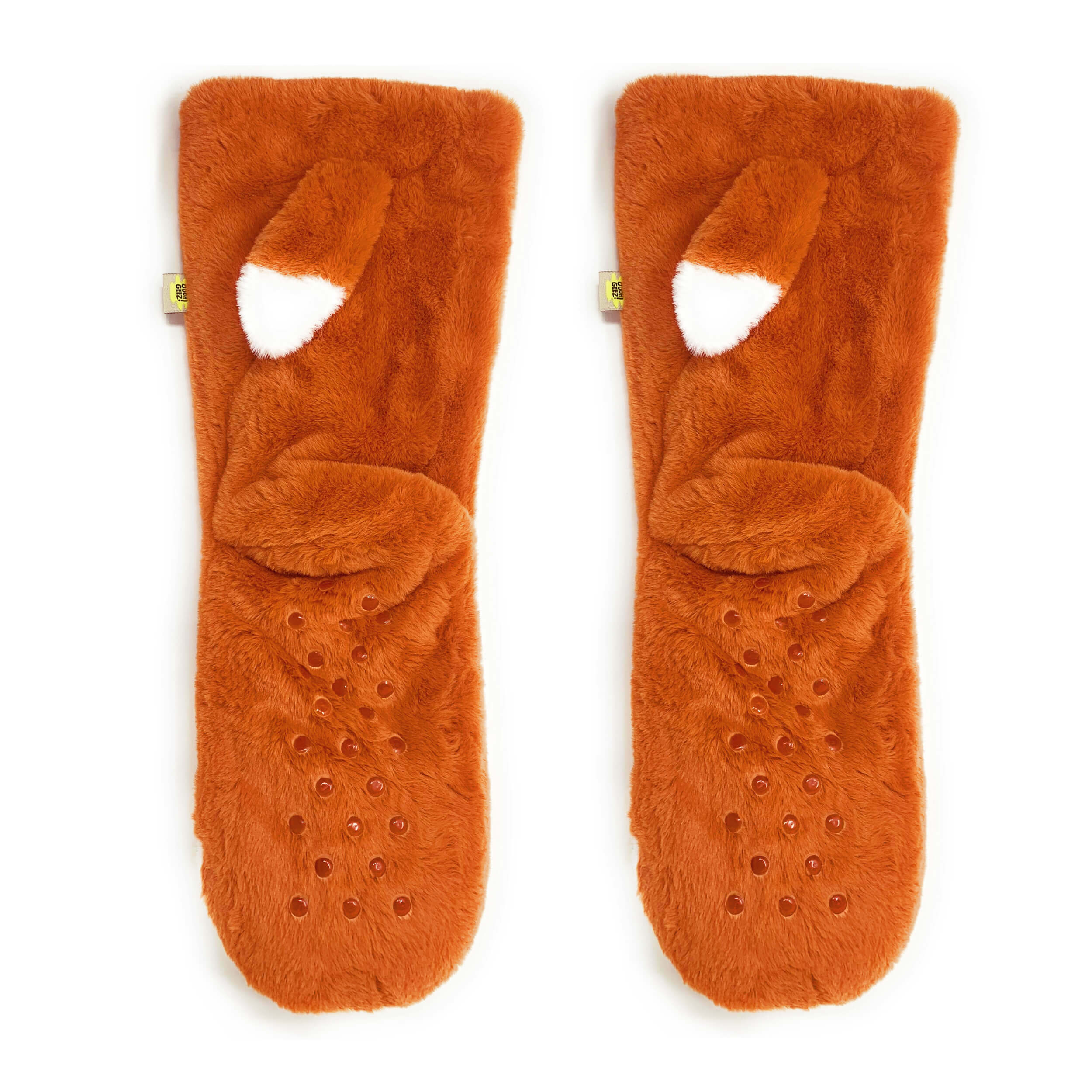 Cozy Fox Sakes Plush Slipper Socks - Perfect Gift for Halloween, Christmas, Valentine