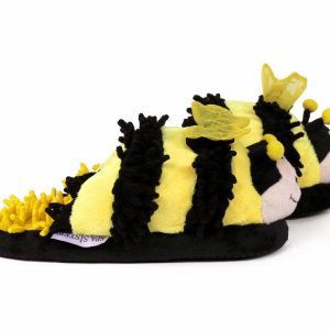 Cozy Fuzzy Bee Slippers - Perfect Gift for Halloween, Christmas, Valentine