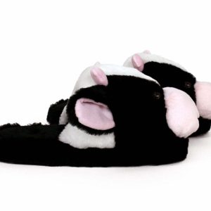 Cozy Fuzzy Cow Slippers - Perfect Gift for Halloween, Christmas, Valentine