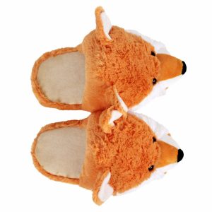 Cozy Fuzzy Fox Slippers - Perfect Gift for Halloween, Christmas, Valentine