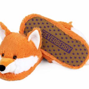 Cozy Fuzzy Fox Slippers - Perfect Gift for Halloween, Christmas, Valentine