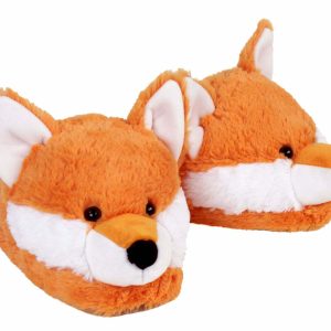 Cozy Fuzzy Fox Slippers - Perfect Gift for Halloween, Christmas, Valentine