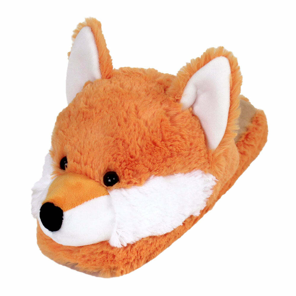 Cozy Fuzzy Fox Slippers - Perfect Gift for Halloween, Christmas, Valentine