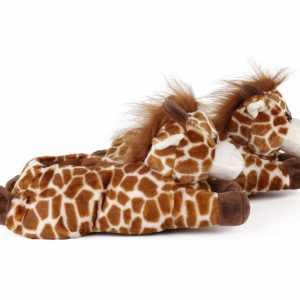 Cozy Fuzzy Giraffe Slippers - Perfect Gift for Loved OnesHoliday Season