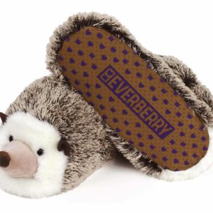 Cozy Fuzzy Hedgehog Slippers - Perfect Gift for Halloween, Christmas, Valentine