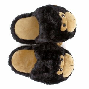 Cozy Fuzzy Monkey Slippers - Perfect Gift for Halloween, Christmas, Valentine