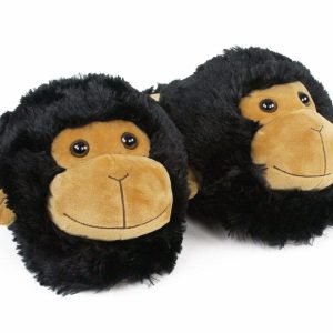 Cozy Fuzzy Monkey Slippers - Perfect Gift for Halloween, Christmas, Valentine