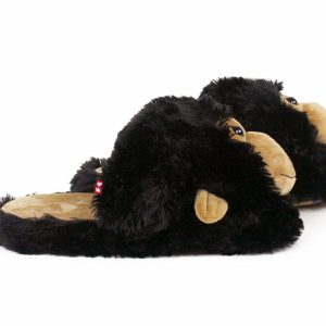 Cozy Fuzzy Monkey Slippers - Perfect Gift for Halloween, Christmas, Valentine