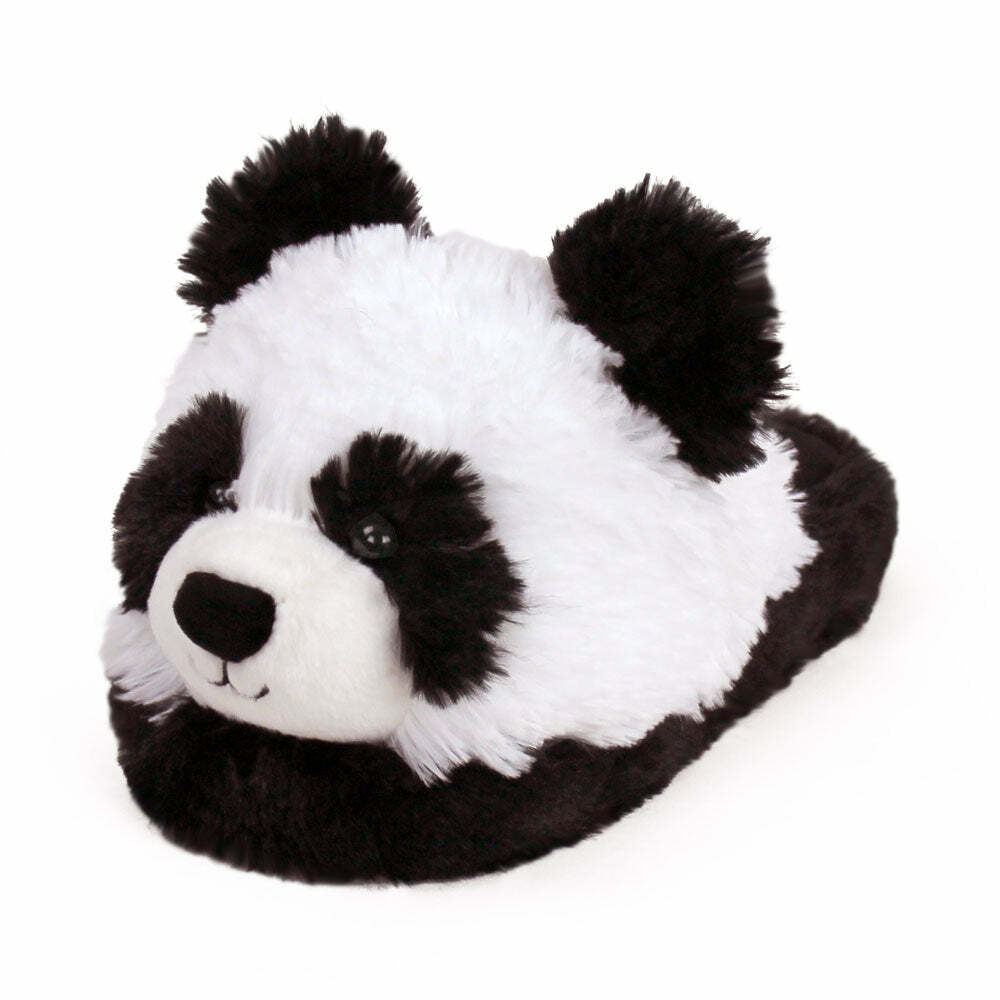 Cozy Fuzzy Panda Slippers - Perfect Gift for Halloween, Christmas, Valentine