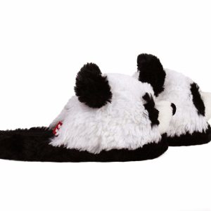 Cozy Fuzzy Panda Slippers - Perfect Gift for Halloween, Christmas, Valentine