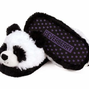 Cozy Fuzzy Panda Slippers - Perfect Gift for Halloween, Christmas, Valentine