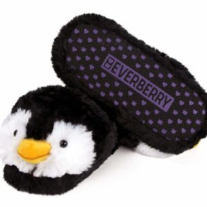 Cozy Fuzzy Penguin Slippers - Perfect Holiday Gift for Loved Ones This Christmas Valentine