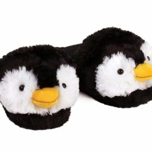 Cozy Fuzzy Penguin Slippers - Perfect Holiday Gift for Loved Ones This Christmas Valentine