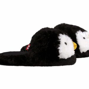 Cozy Fuzzy Penguin Slippers - Perfect Holiday Gift for Loved Ones This Christmas Valentine