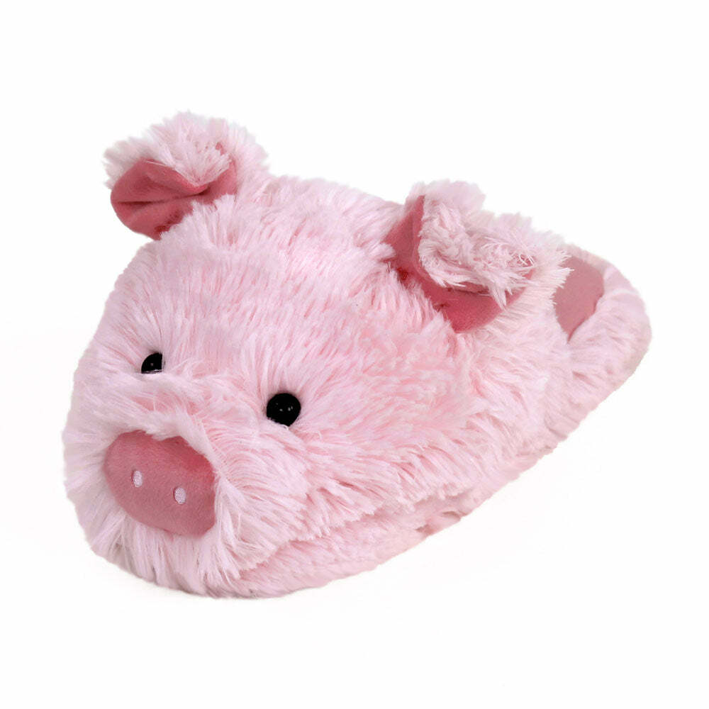 Cozy Fuzzy Pig Slippers - Perfect Gift for Halloween, Christmas, Valentine