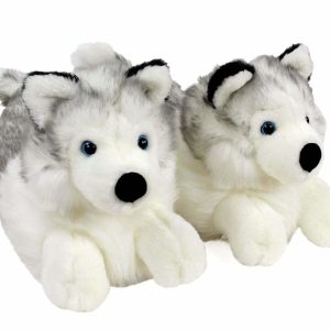 Cozy Husky Dog Slippers - Perfect Gift for Dog LoversHoliday Season