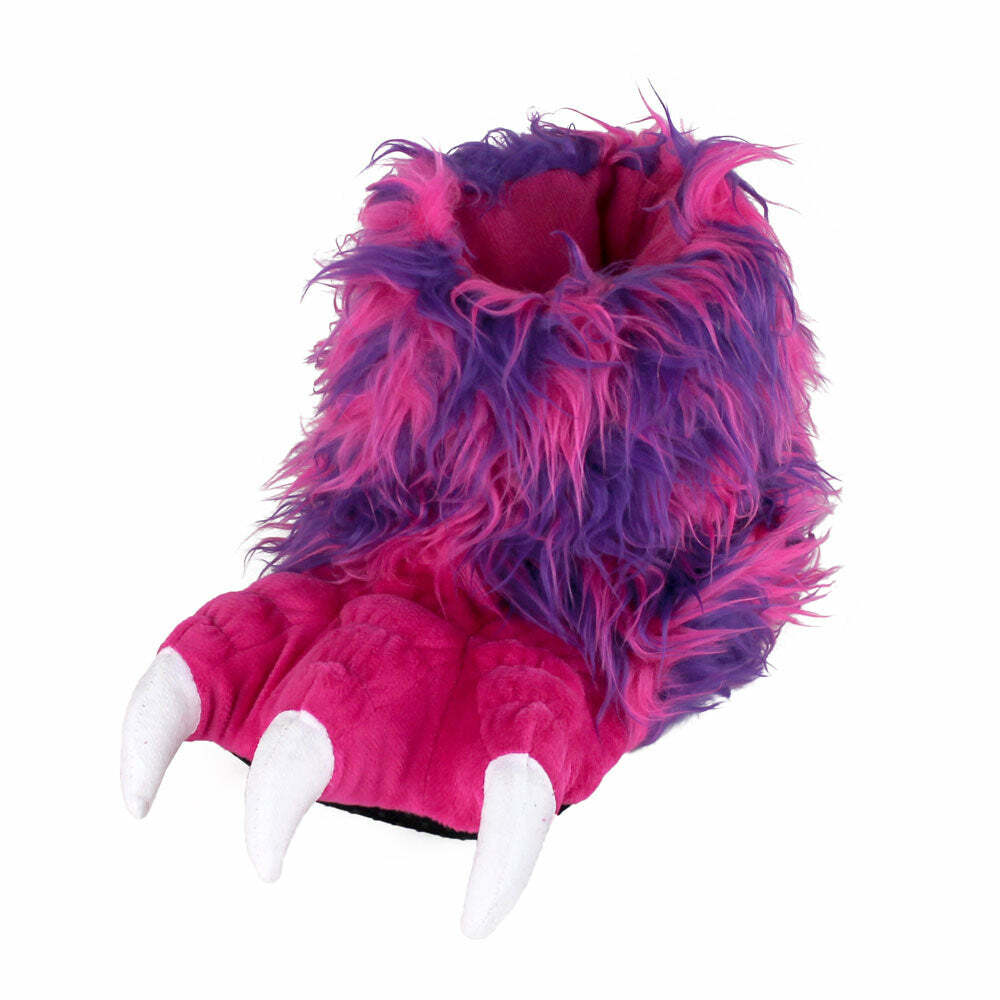 Cozy Kids Pink Monster Claw Slippers - Perfect Holiday Gift for Halloween, Christmas, Valentine