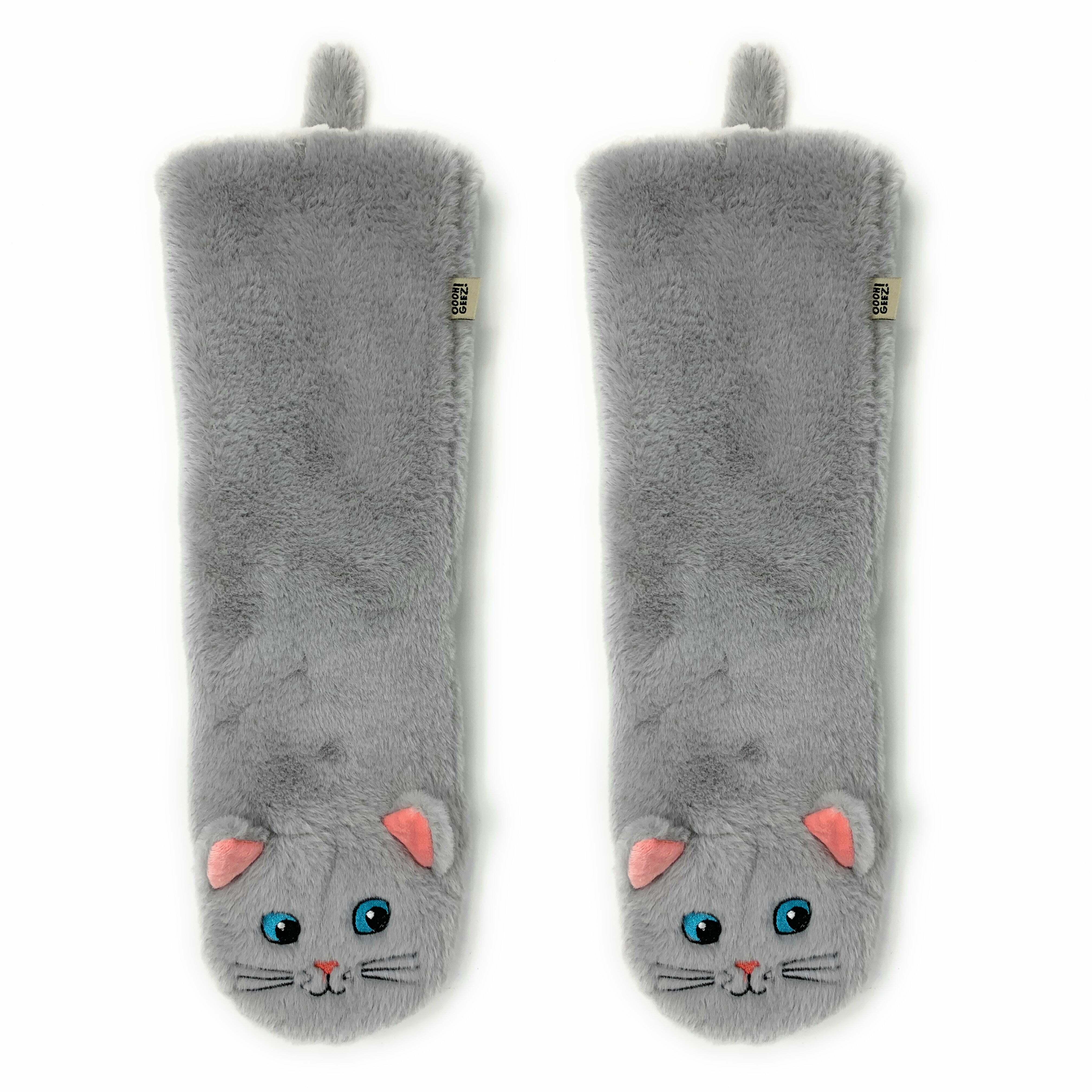 Cozy Kitty Plush Slipper Socks - Perfect Gift for Halloween, Christmas, Valentine