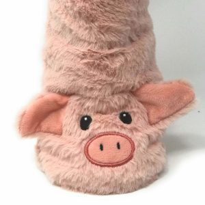 Cozy Le Piggy Plush Slipper Socks - Perfect Gift for Halloween, Christmas, Valentine