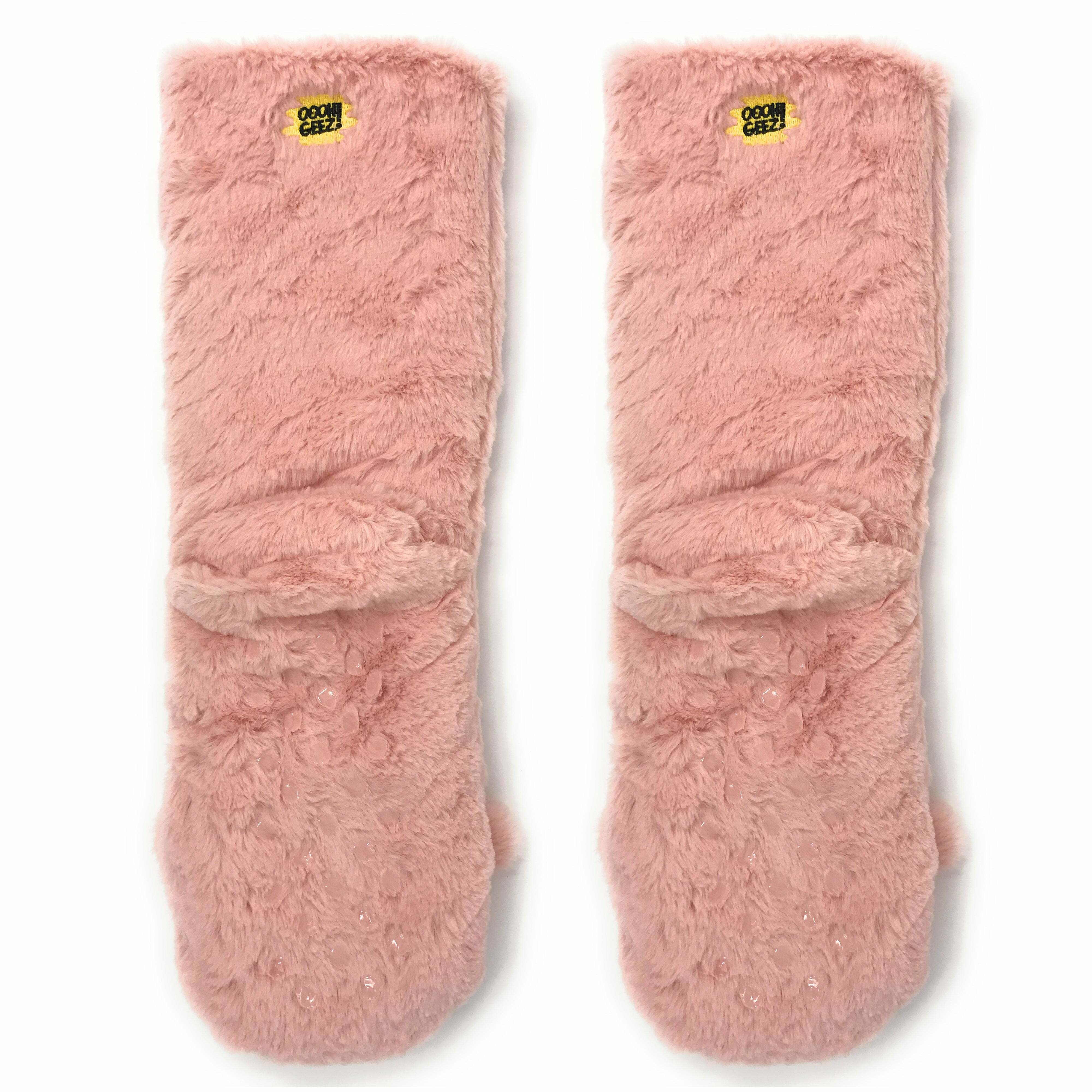 Cozy Le Piggy Plush Slipper Socks - Perfect Gift for Halloween, Christmas, Valentine