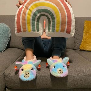 Cozy Llama Stay Slippers - Perfect Gift for Loved OnesHoliday Season