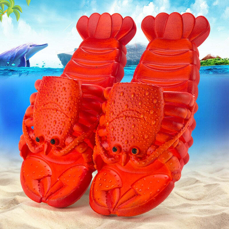 Cozy Lobster Slippers - Perfect Gift for Loved OnesHoliday Season