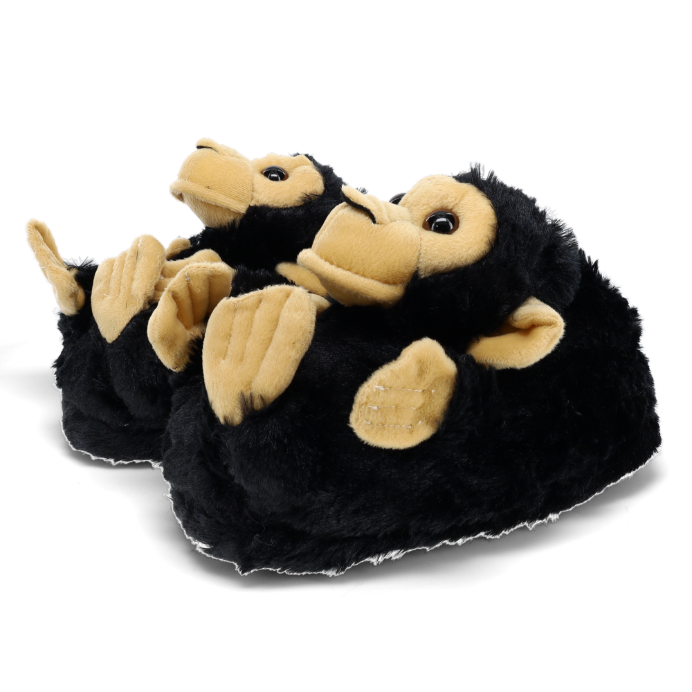 Cozy Monkey Slippers - Perfect Gift for Halloween, Christmas, Valentine