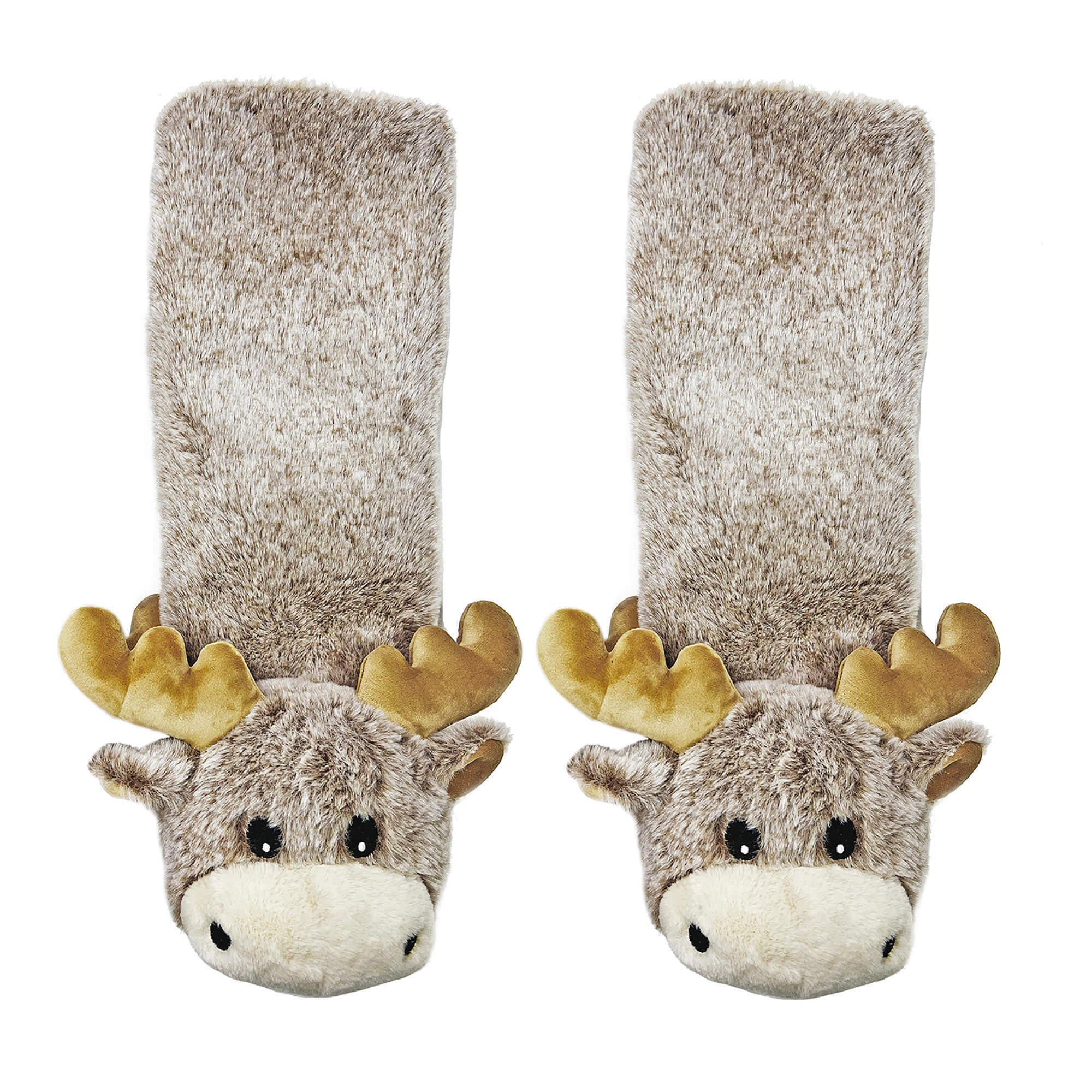 Cozy Moose Slipper Socks - Perfect Gift for Loved OnesHoliday Season