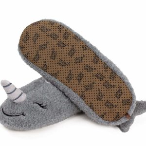 Cozy Narwhal Sock Slippers - Perfect Holiday Gift for Halloween, Christmas, Valentine