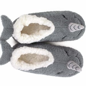 Cozy Narwhal Sock Slippers - Perfect Holiday Gift for Halloween, Christmas, Valentine