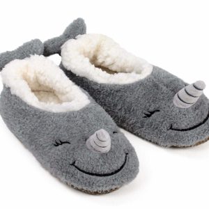 Cozy Narwhal Sock Slippers - Perfect Holiday Gift for Halloween, Christmas, Valentine