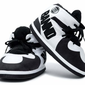 Cozy OG' Panda Sneaker Slippers - Perfect Gift for Halloween, Christmas, Valentine