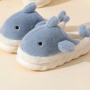 Cozy Orca Slippers - Perfect Holiday Gift for Loved Ones This Christmas Valentine