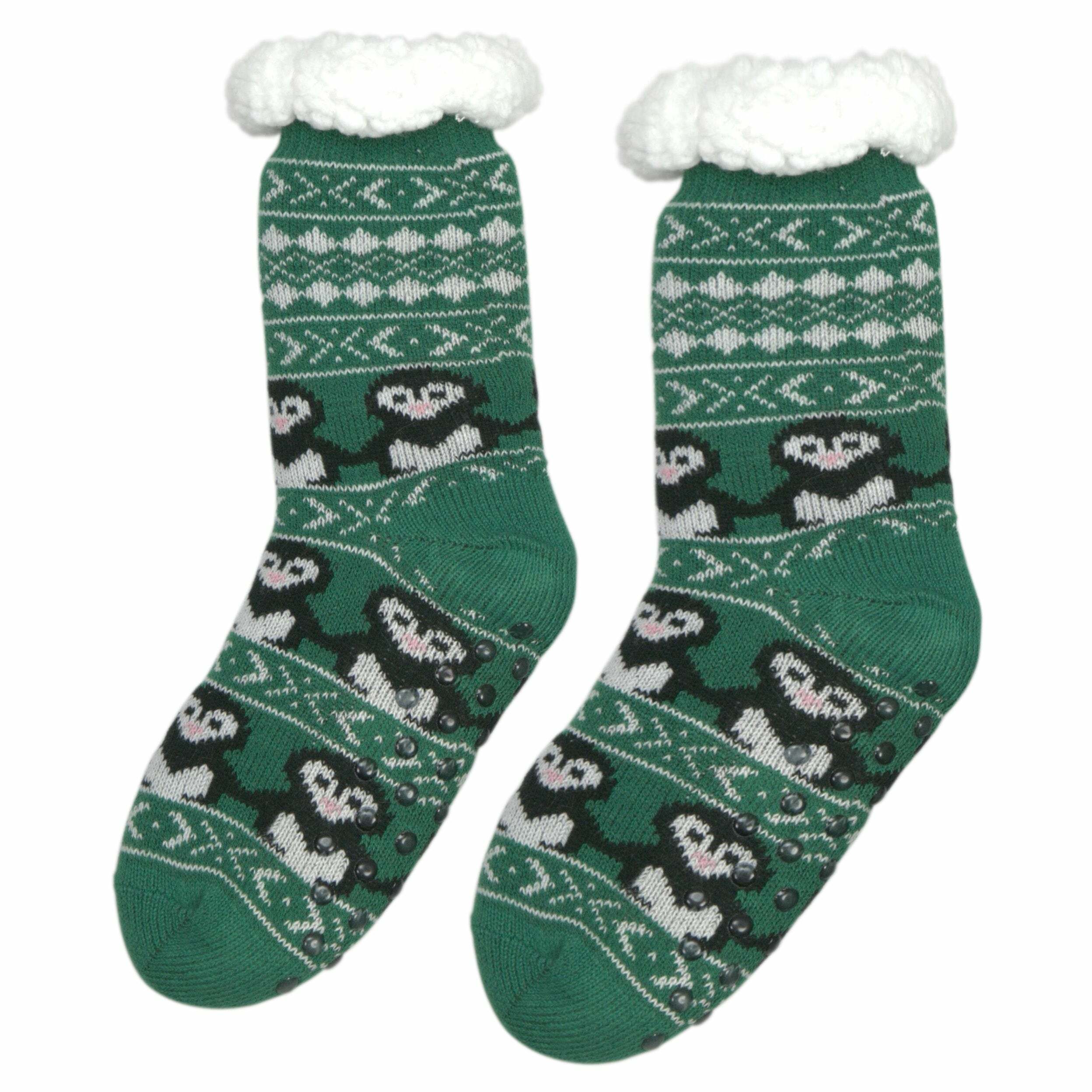 Cozy Penguin Dance Slipper Socks - Perfect Holiday Gift for Halloween, Christmas, Valentine