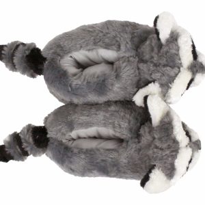 Cozy Raccoon Slippers - Perfect Gift for Halloween, Christmas, Valentine