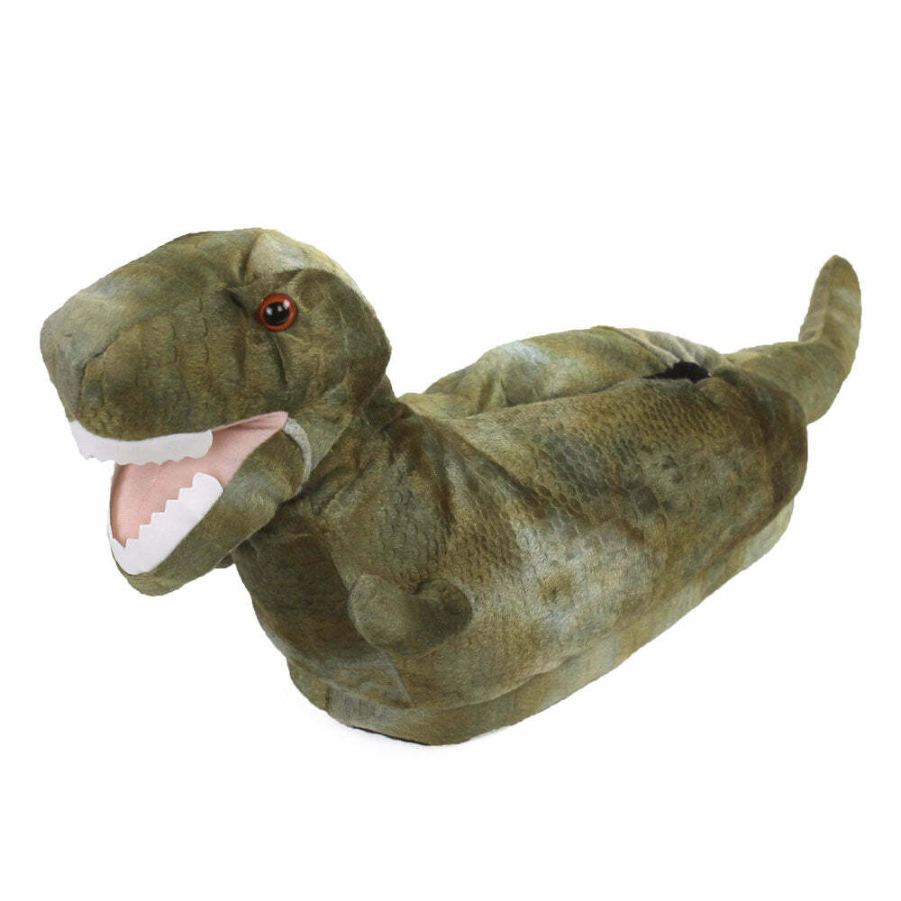 Cozy T-Rex Dinosaur Slippers - Perfect Gift for Halloween, Christmas, Valentine