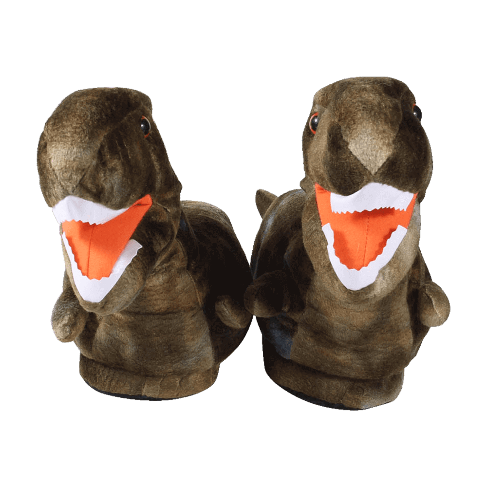 Cozy T-Rex Slippers - Perfect Gift for Halloween, Christmas, Valentine