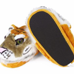 Cozy Tiger Head Slippers - Perfect Gift for Halloween, Christmas, Valentine