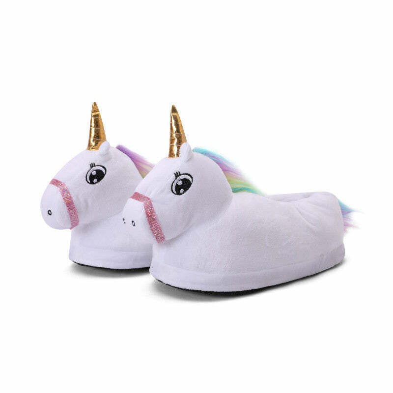 Cozy Unicorn Slippers - Perfect Gift for Halloween, Christmas, Valentine