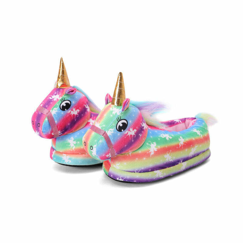 Cozy Unicorn Slippers - Perfect Gift for Halloween, Christmas, Valentine