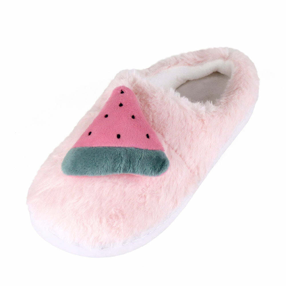 Cozy Watermelon Slippers - Perfect Gift for Halloween, Christmas, Valentine