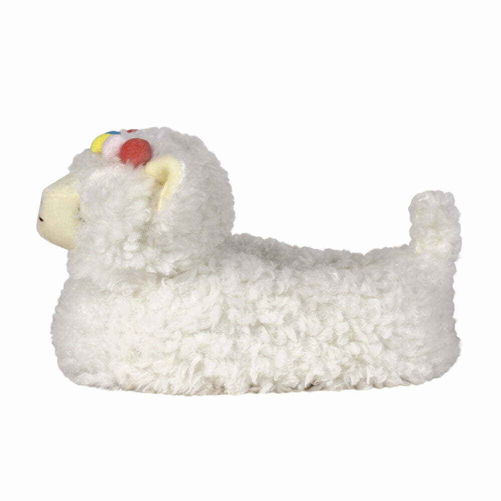 Cozy White Llama Slippers - Perfect Gift for Loved OnesHoliday Season