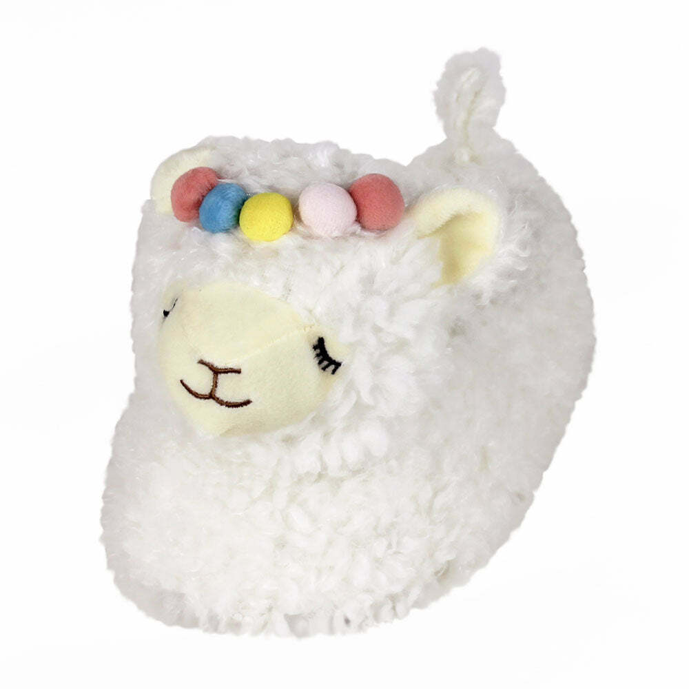 Cozy White Llama Slippers - Perfect Gift for Loved OnesHoliday Season