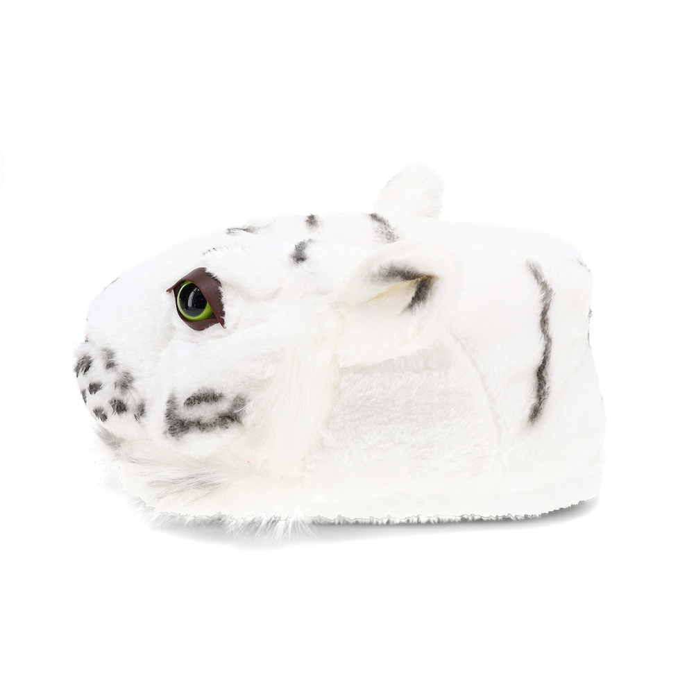 Cozy White Tiger Slippers - Perfect Gift for Halloween, Christmas, Valentine