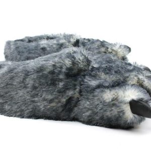 Cozy Wolf Paw Slippers - Perfect Gift for Halloween, Christmas, Valentine