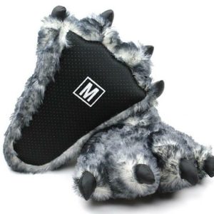 Cozy Wolf Paw Slippers - Perfect Gift for Halloween, Christmas, Valentine