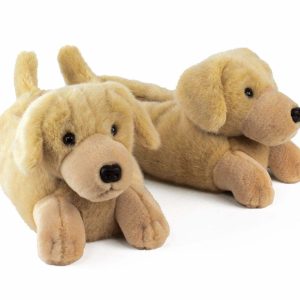 Cozy Yellow Labrador Slippers - Perfect Gift for Dog LoversHoliday Season