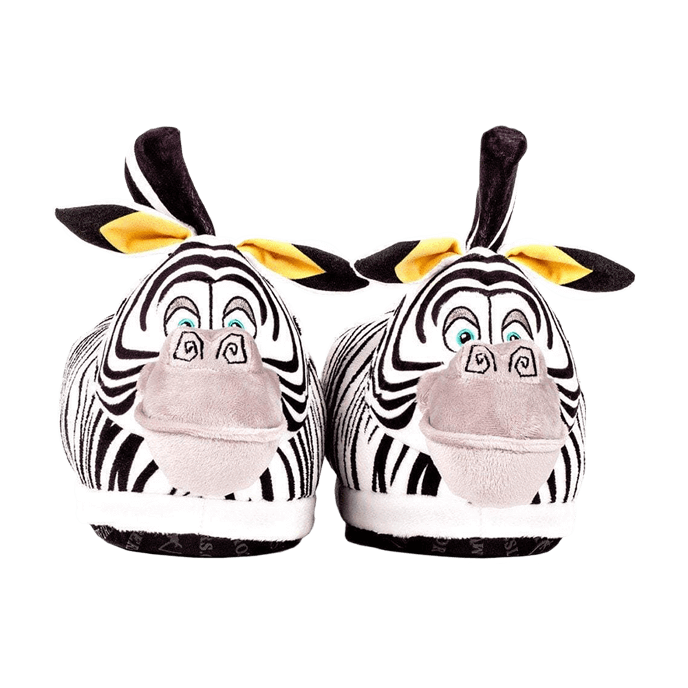 Cozy Zebra Print Slippers - Perfect Gift for Loved OnesHoliday Season