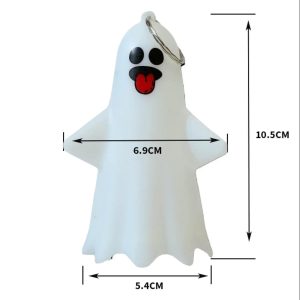 Cute Ghost LED Hanging Lamp - Spooky Pumpkin Lantern & Ghost Pendant for Halloween Decor and Gifts