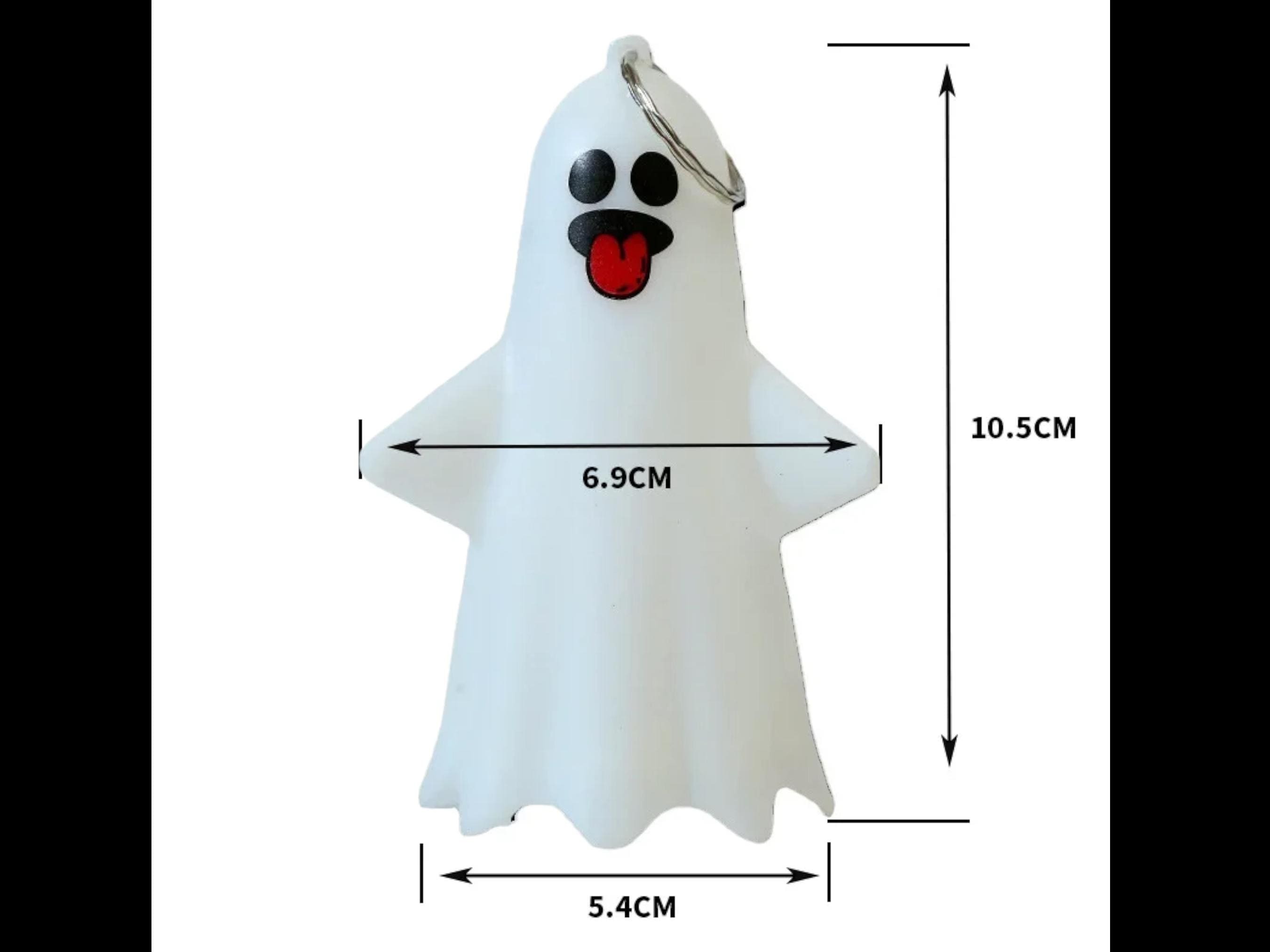 Cute Ghost LED Hanging Lamp - Spooky Pumpkin Lantern & Ghost Pendant for Halloween Decor and Gifts